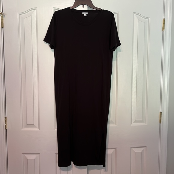 Jcrew black midi dress - Picture 6 of 7